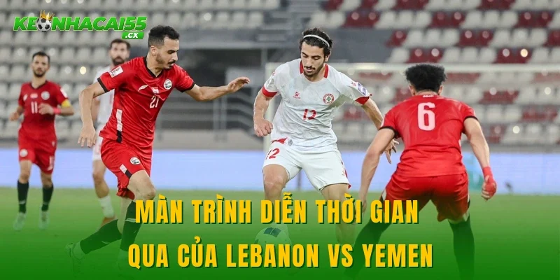 Màn trình diễn thời gian qua của Lebanon vs Yemen